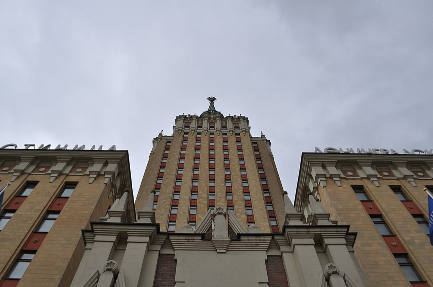 Leningradskaya Hotel, Moscú. Mike Popov