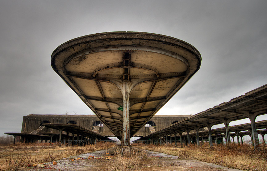 Plataformas de las vías, Terminal Central de Búfalo. Timothy Neesam