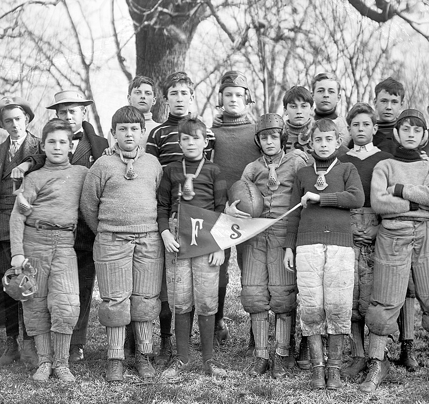 Sidwell Friends de Washington, 1906. Shorpy