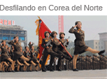 Desfile militar en Corea del Norte