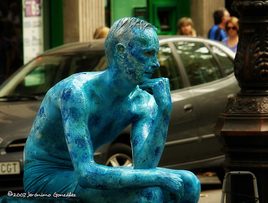 Piensa en azul. Jerome Gonzalez