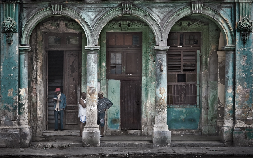 Reading Newspaper. Gerry Pacher