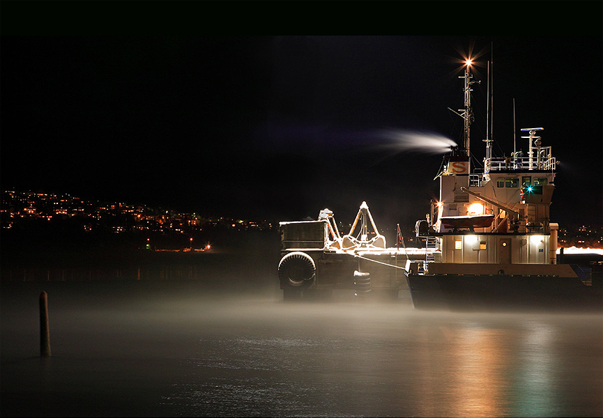 Frost mist. Mo i Rana, Noruega. Ketil Monsen