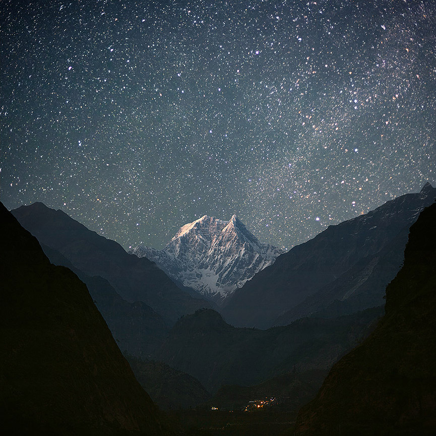 Kali Gandaki y Nilgiri South, Nepal. Anton Jankovoy