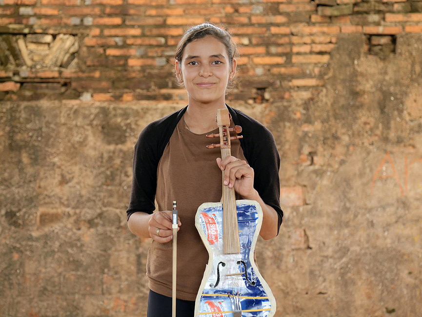 Tania, The Recycled Orchestra