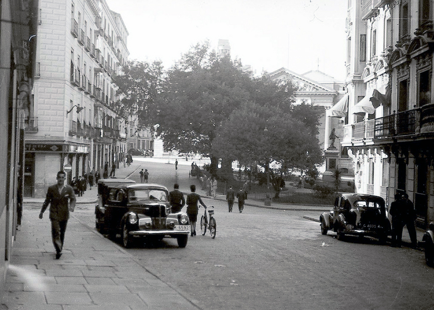 Calle de San Agustín. 1945