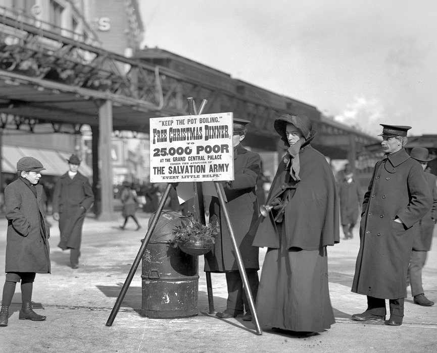 Ejército de Salvación. Nueva York, 1903. Biblioteca del Congreso