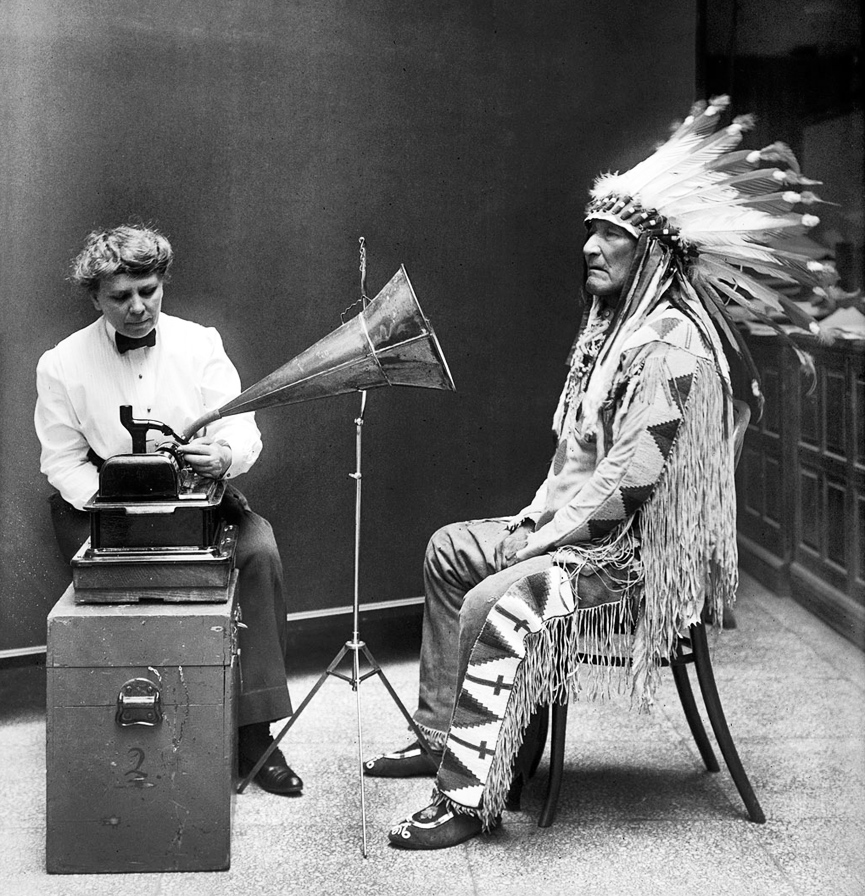 Jefe de los Pies Negros, 1916. Biblioteca del Congreso