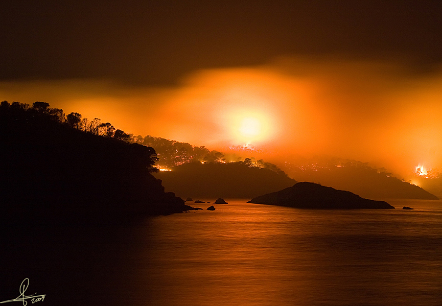 Incendio Forestal en San Juan, Ibiza. Jesus GP