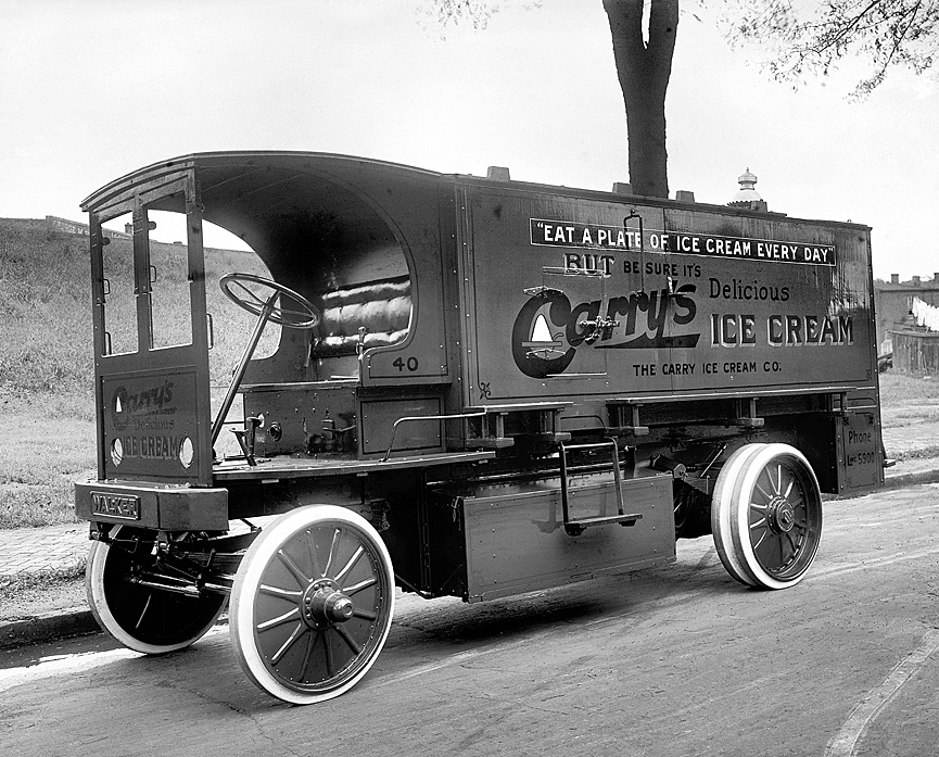 Carry Ice Cream. Washington, 1920. Biblioteca del Congreso