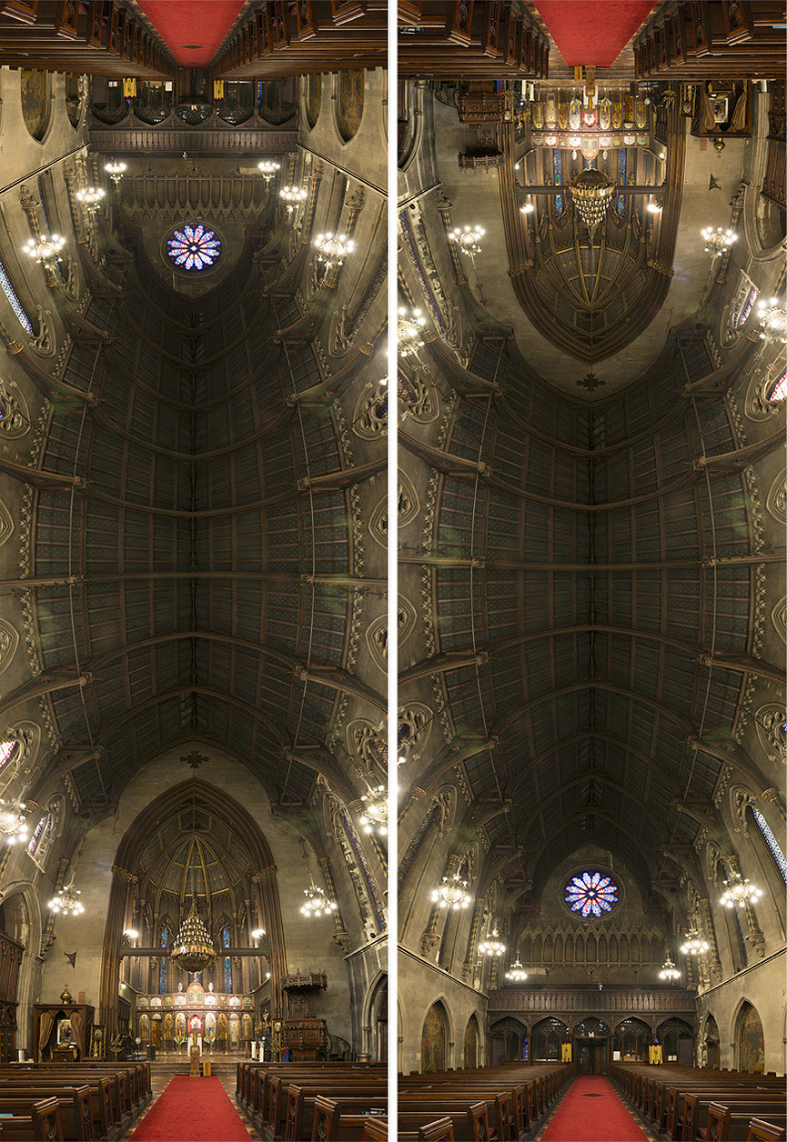 Templo serbio ortodoxo en 26th Street, Nueva York. Richard Silver