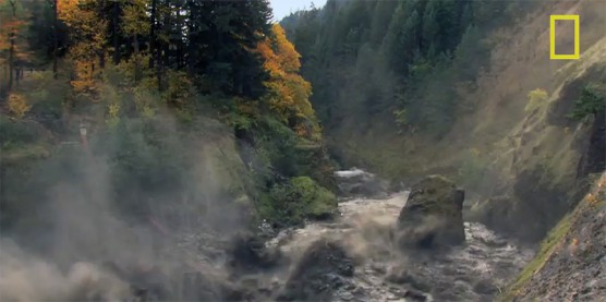 Espectacular demolición de la presa de Condit