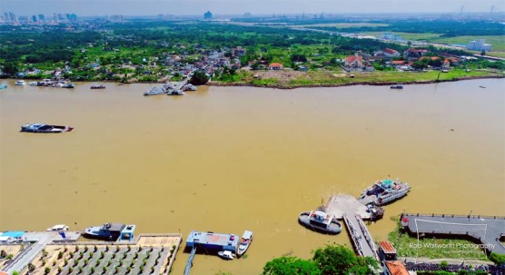 El loco tráfico de la ciudad de Ho Chi Minh